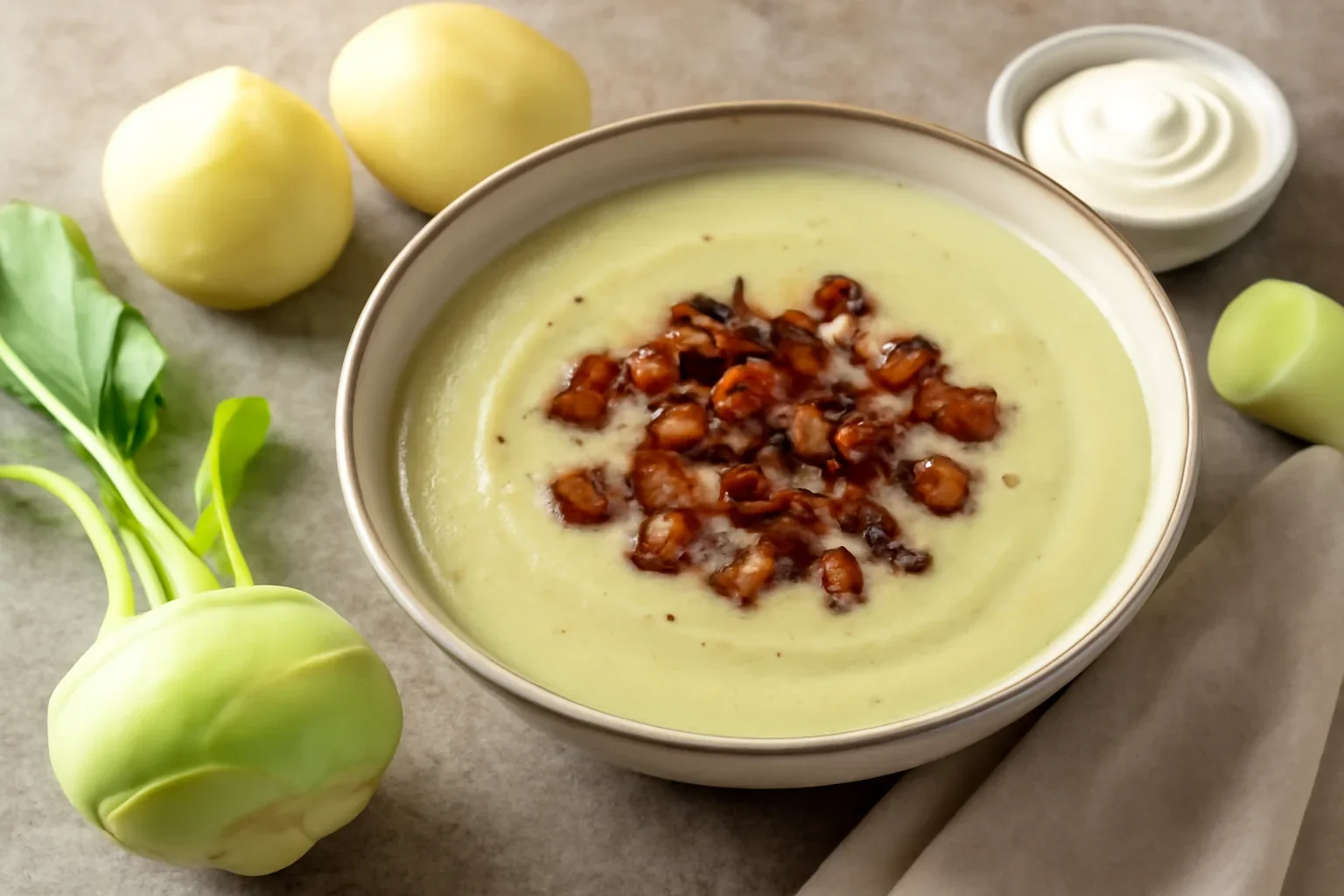 Supa crema de gulii
