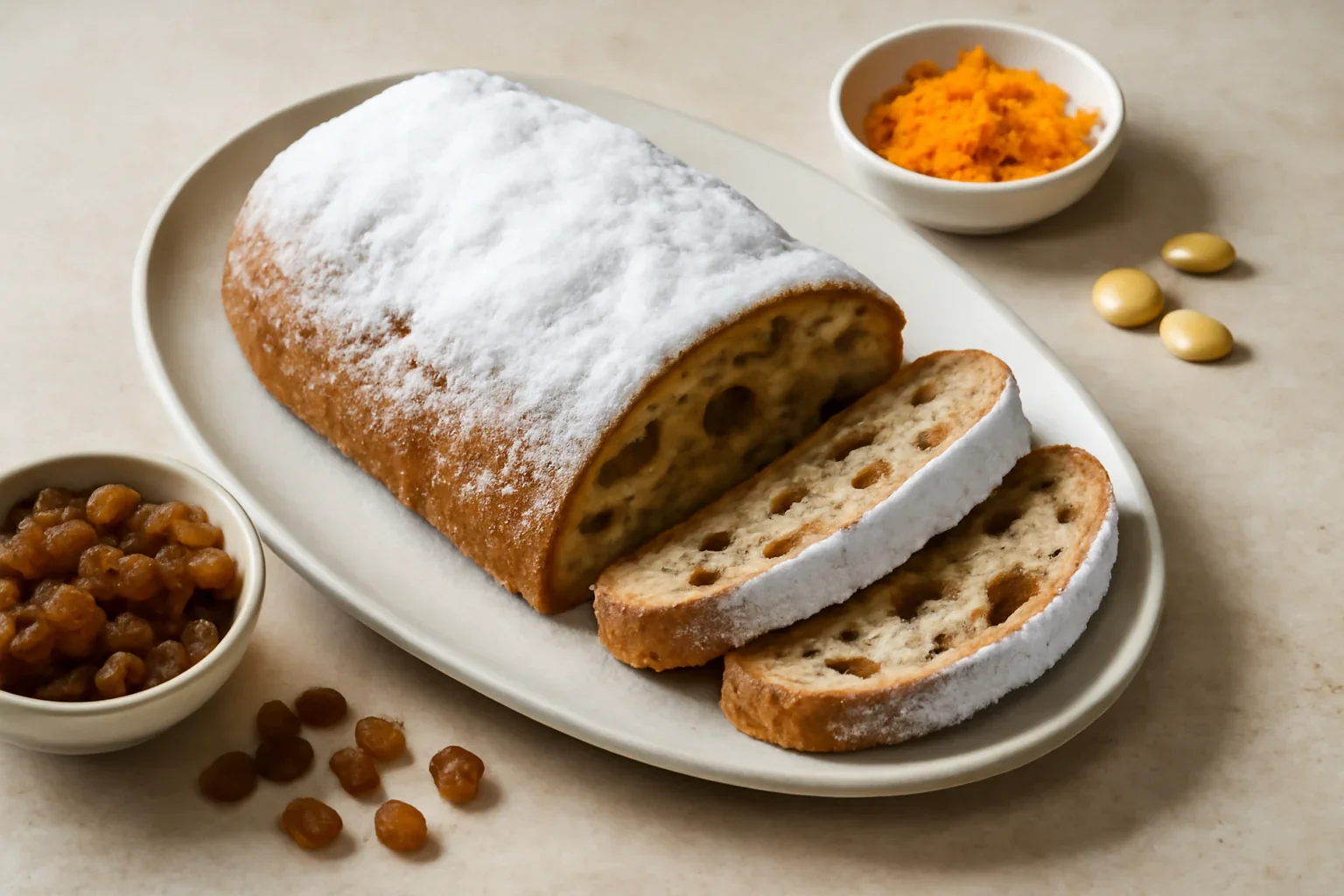 Cozonac german (Stollen)