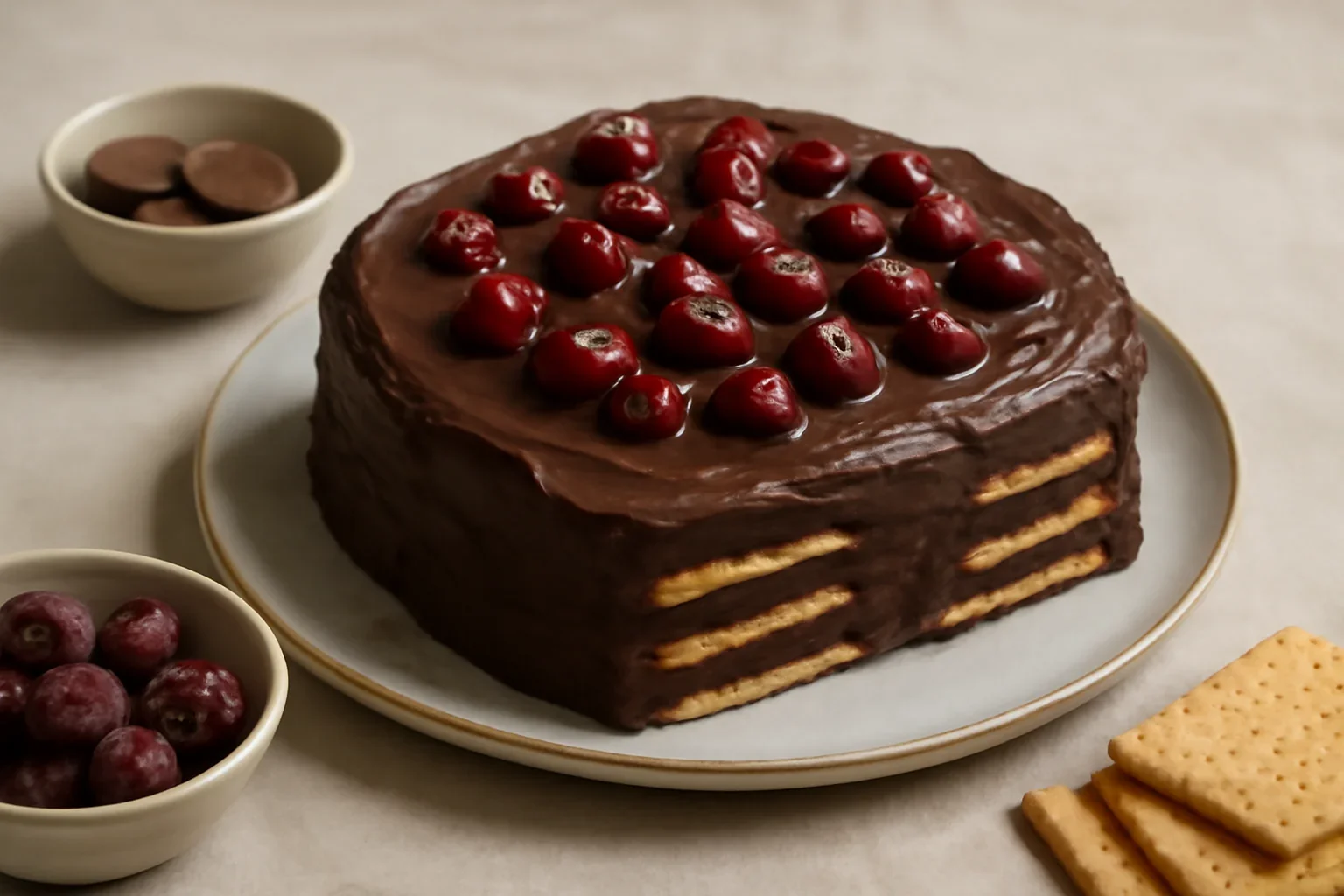 Tort de post cu ciocolata / Tort vegan cu ciocolata