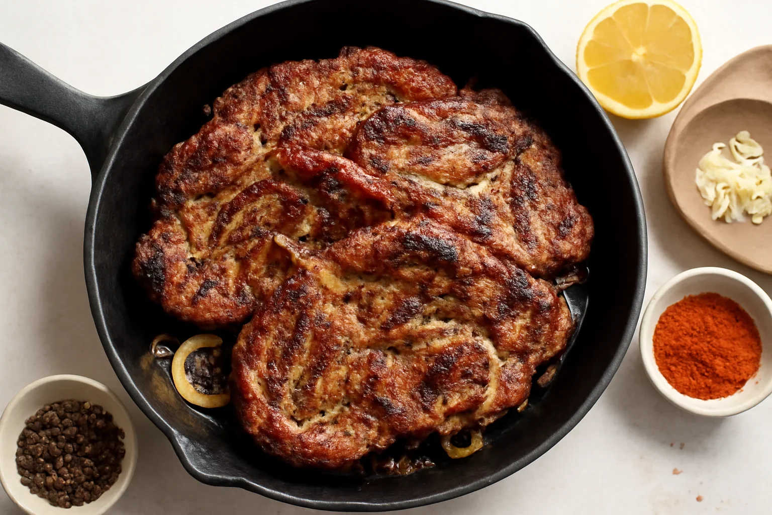 Ceafa de porc marinata – la gratar sau la tigaie