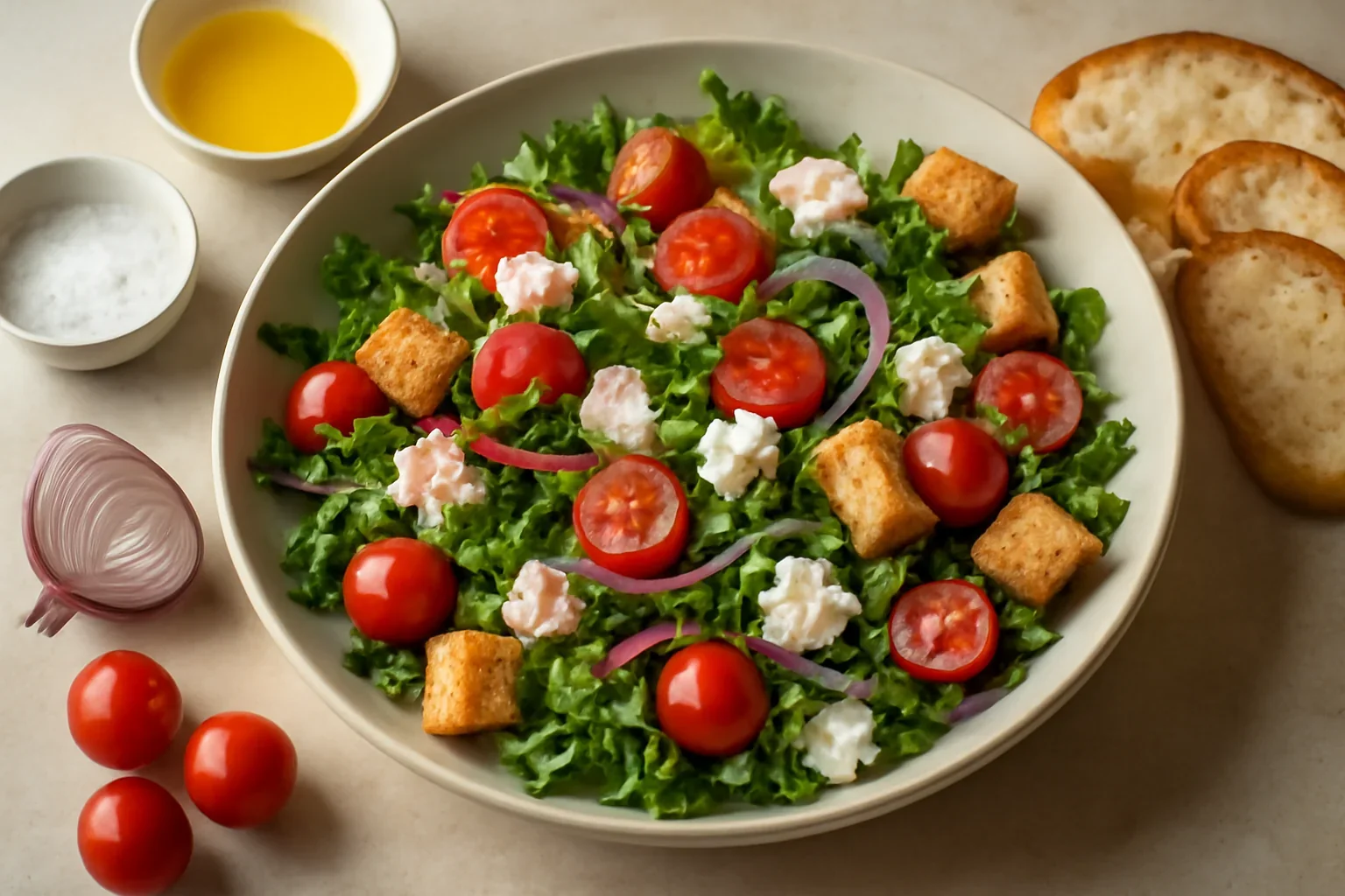 Salata de iarba grasa