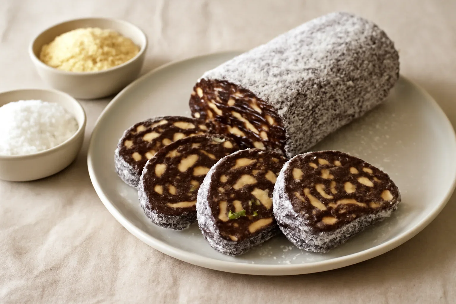 Rulada de biscuiti cu ciocolata