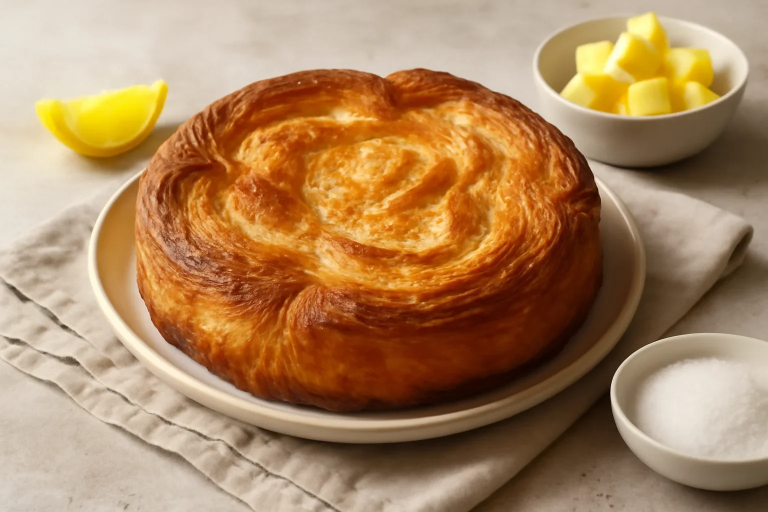 Kouign Amann reteta frantuzeasca