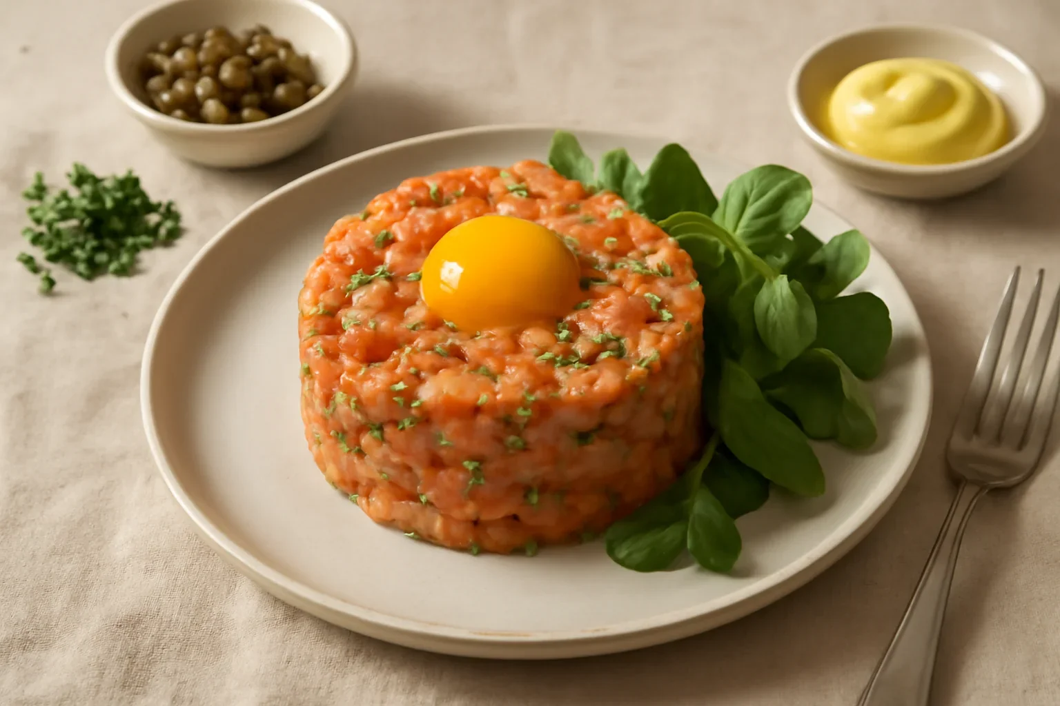 Tartare de somon