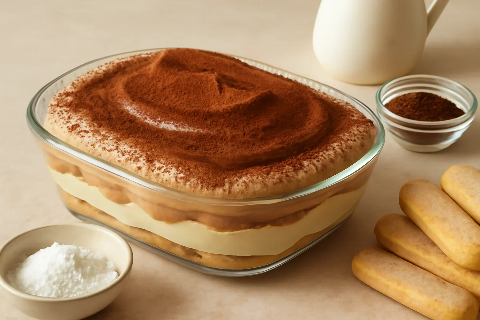 Tiramisu Dalgona fara ou si fara cofeina