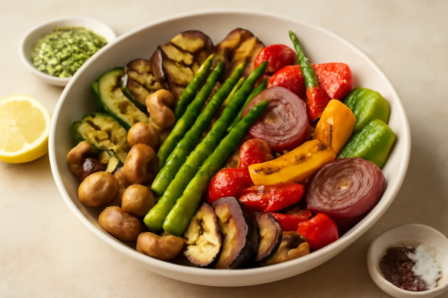 Legume la gratar – dovlecei, vinete, ciuperci, sparanghel, ceapa, ardei