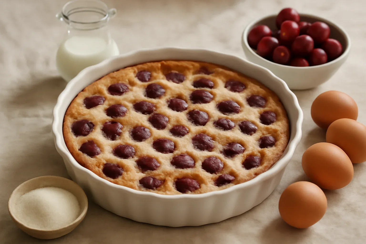 Clafoutis cu cirese