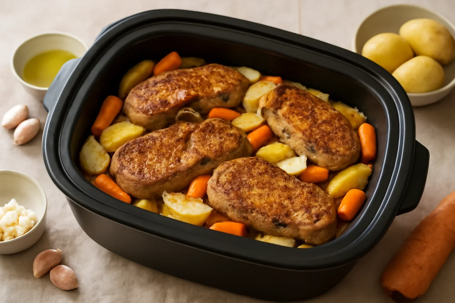 Cotlet de porc la Crock Pot