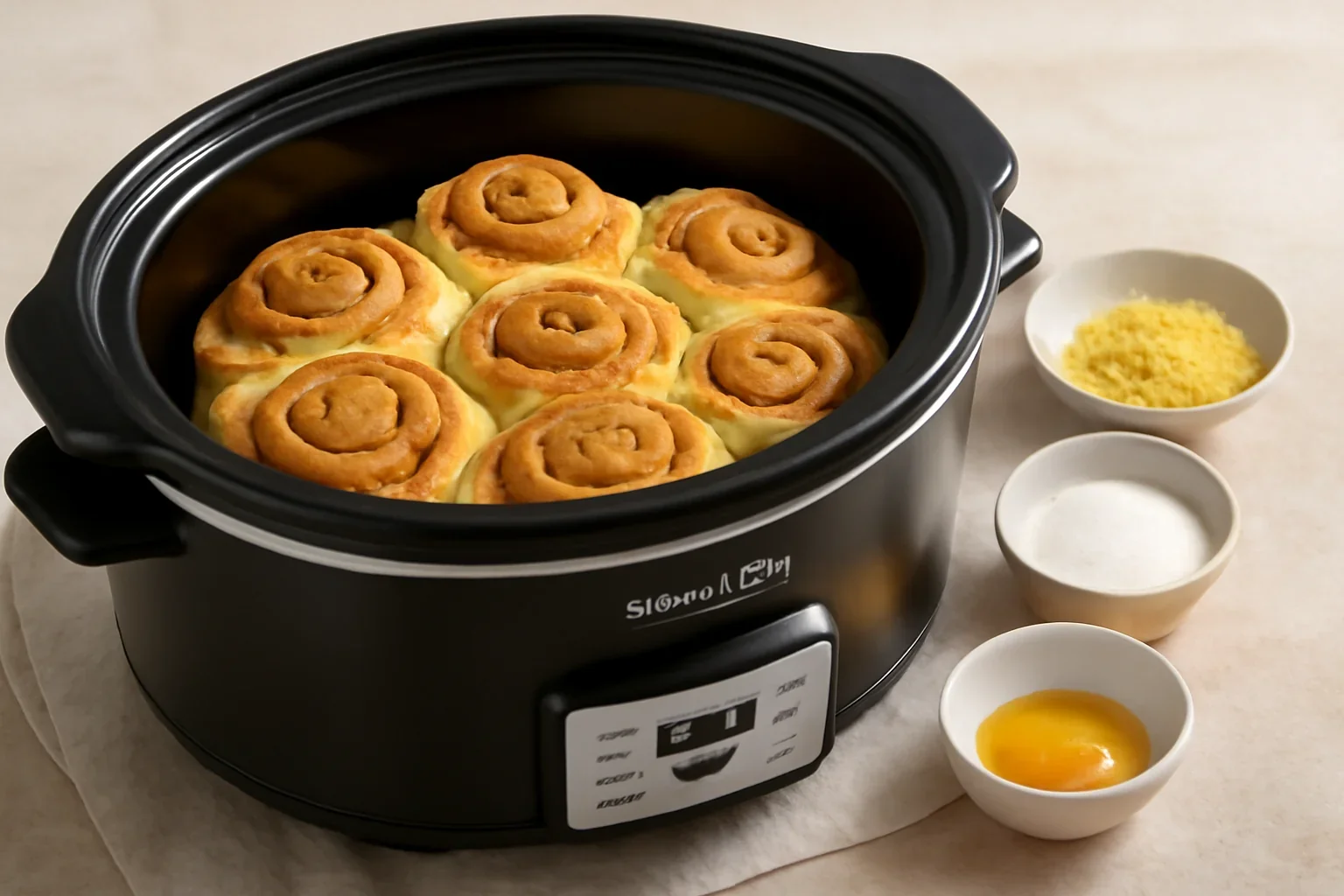 Cuib de viespe la slow cooker Crock-Pot 4.7 L Digital