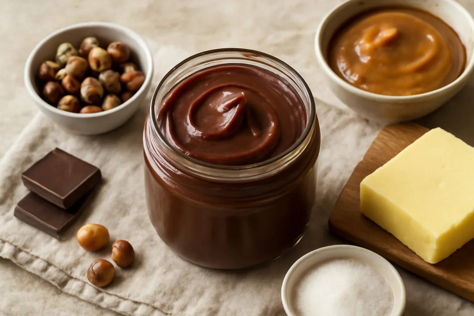 Nutella de casă – rețeta de cremă de ciocolată cu alune