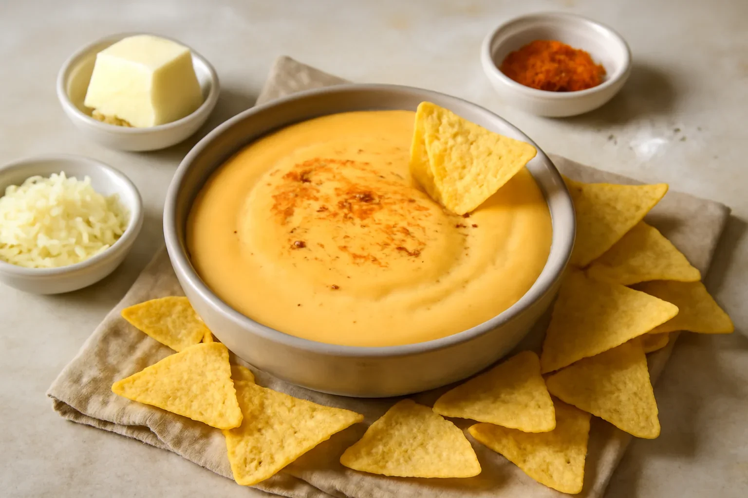 Sos de branza pentru nachos