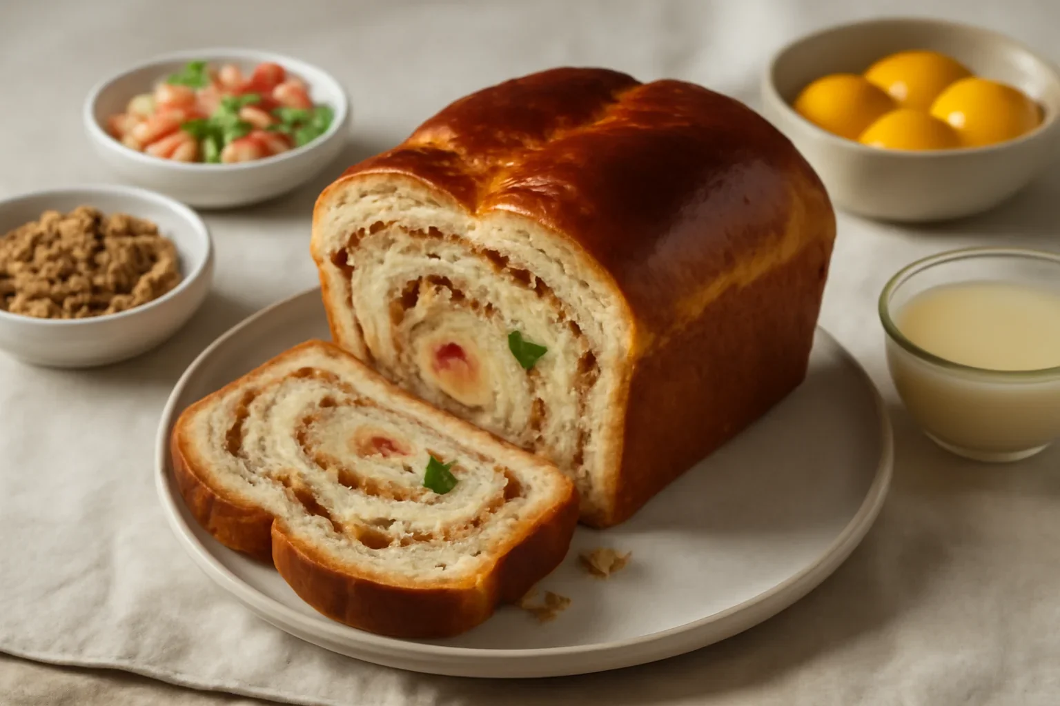 Cozonac cu lapte condensat, nucă și rahat – rețeta de cozonaci foarte pufoși