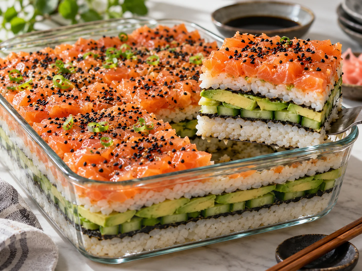 Sushi Lasagna