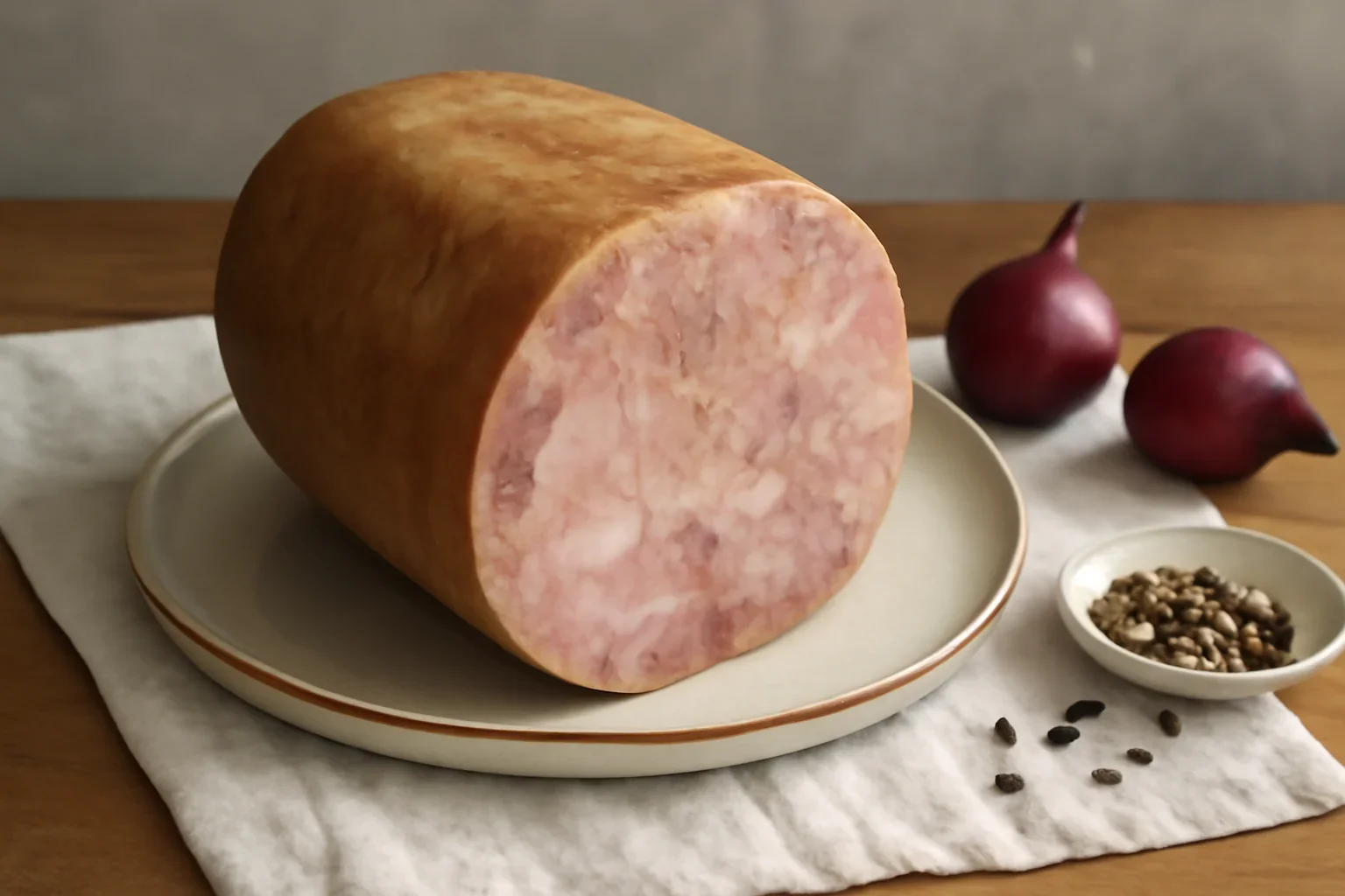 Sunca fiarta si presata – reteta de Pasti