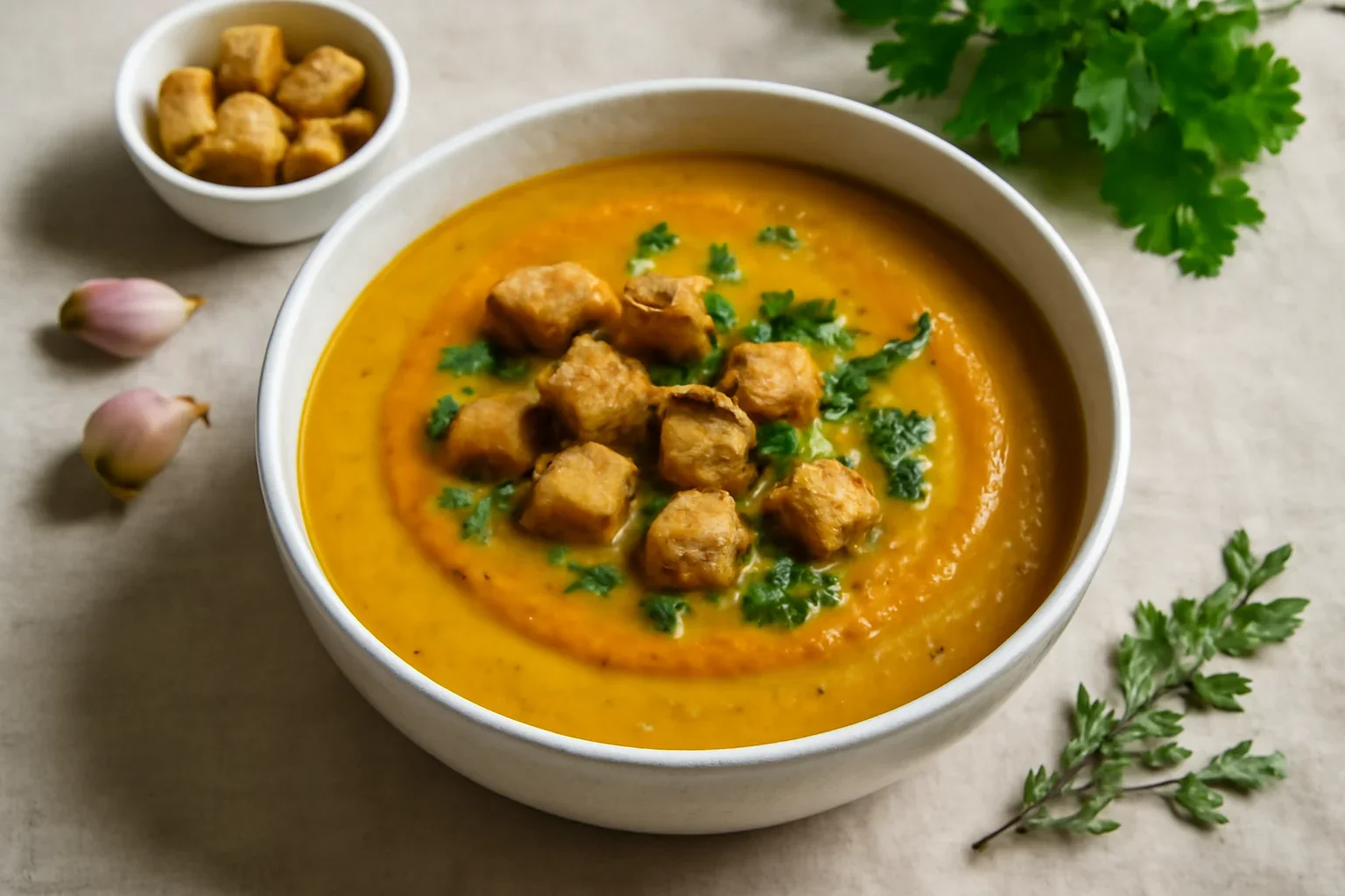 Supa crema de legume coapte