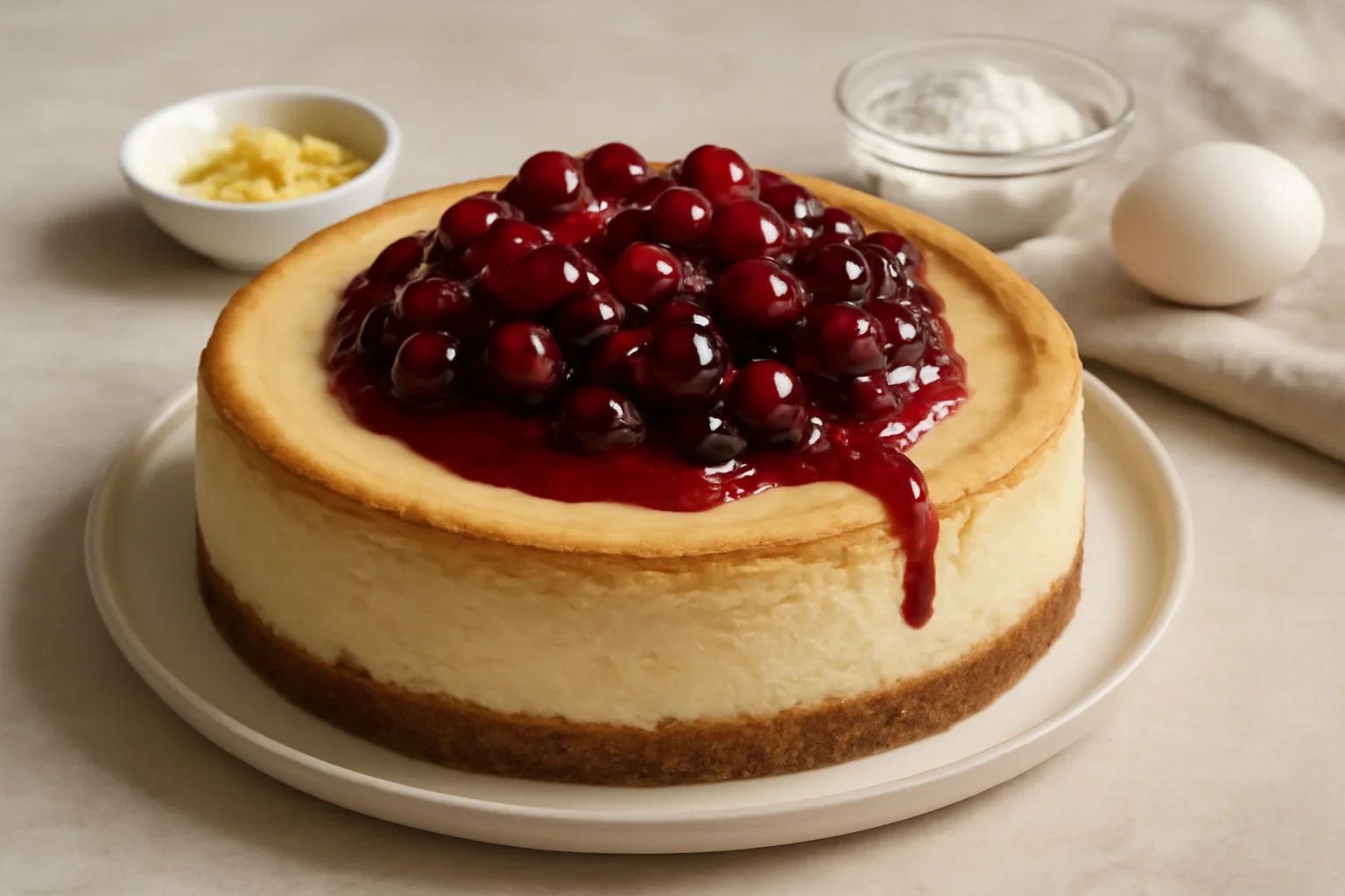 Cheesecake reteta clasica New York Style