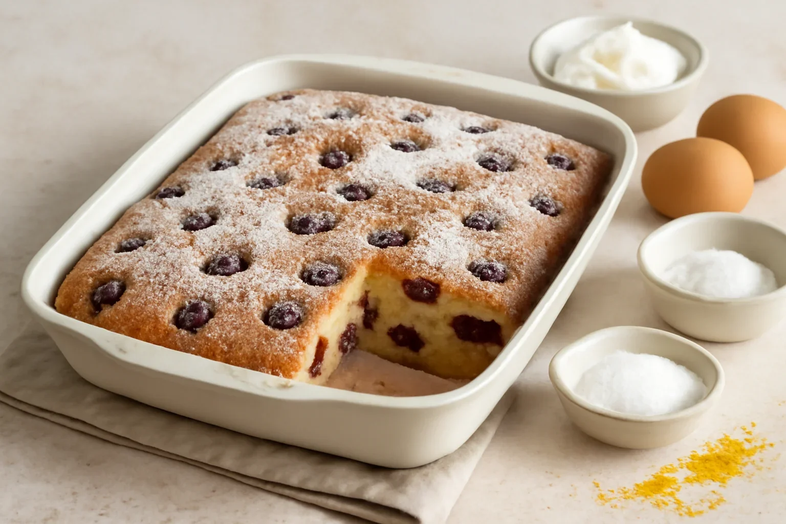 Prajitura cu visine delicioasa