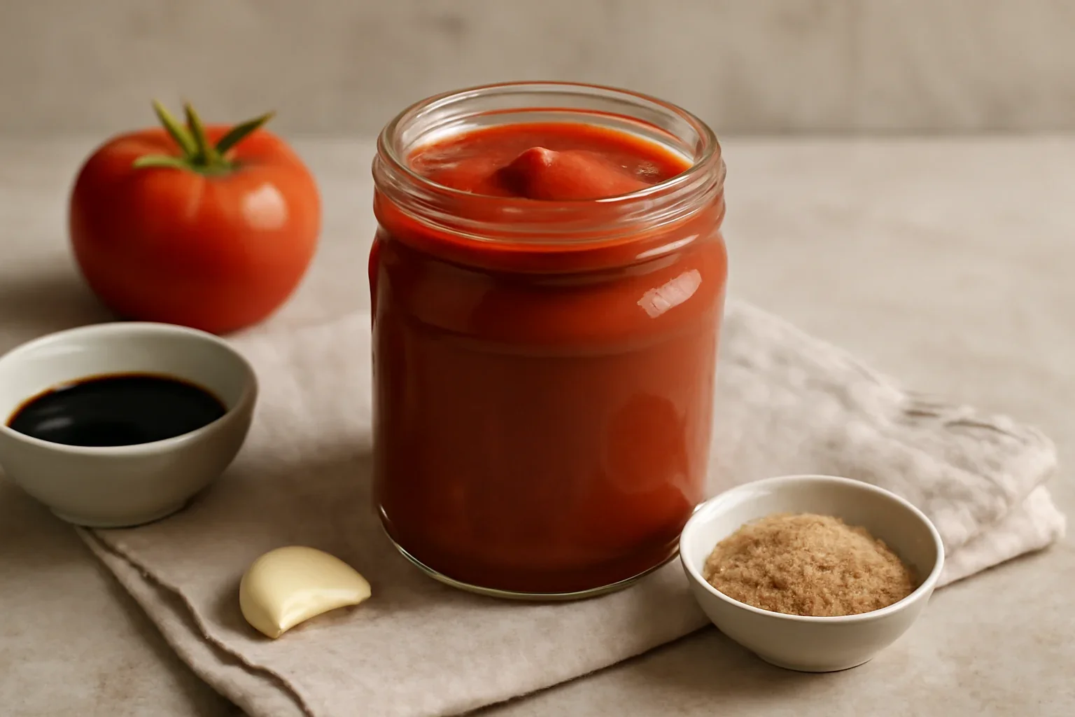 Ketchup de casă cremos ca cel din comerț însă fără conservanți
