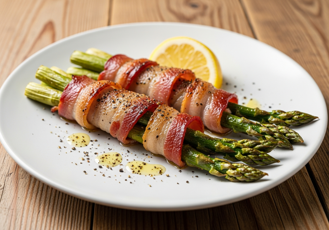 Sparanghel cu bacon